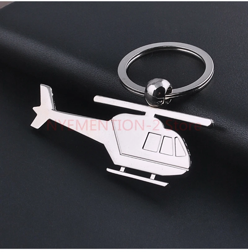 100 шт./лот металлический самолет брелок мини модельный в виде самолетика для