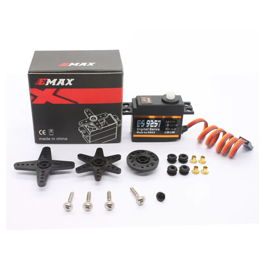 EMAX ES9257 Servo микро Цифровой 3D задний сервопривод для RC Align Trex 450 вертолета|servo micro|digital