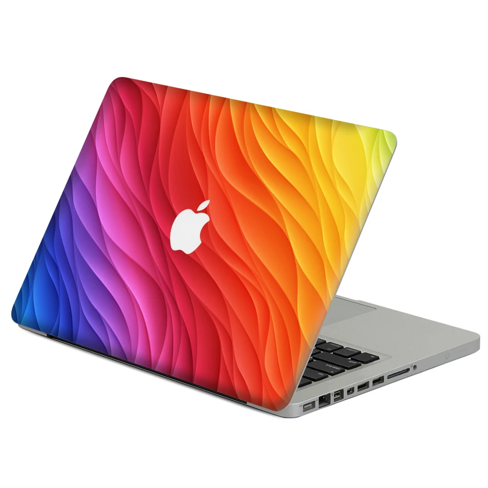 Наклейка для ноутбука с теплыми линиями Виниловая наклейка MacBook Air Pro Retina 11 13 15
