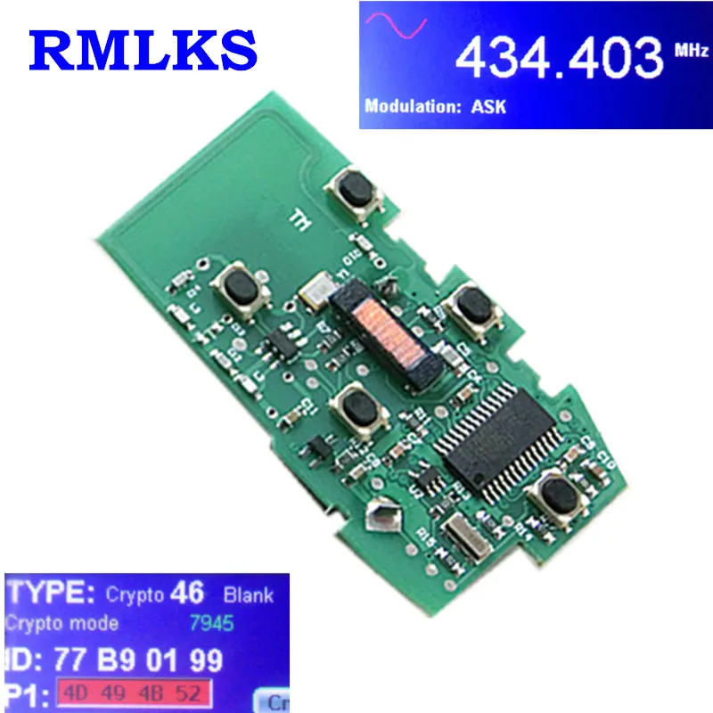 Сменный смарт-брелок 433 МГц 315 для Land Rover Range Freelander 2 LR2 спортивный дистанционный