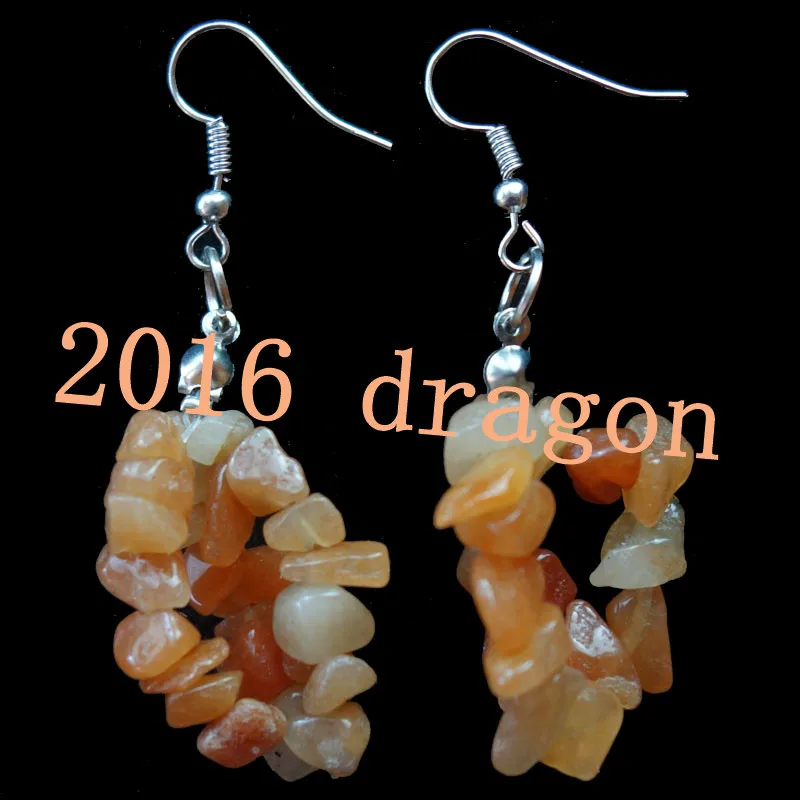 YUTENG пара резных 60x15 мм Dalmation Jaspers чипы серьги LL17|chips earring|carved earringsj earrings |