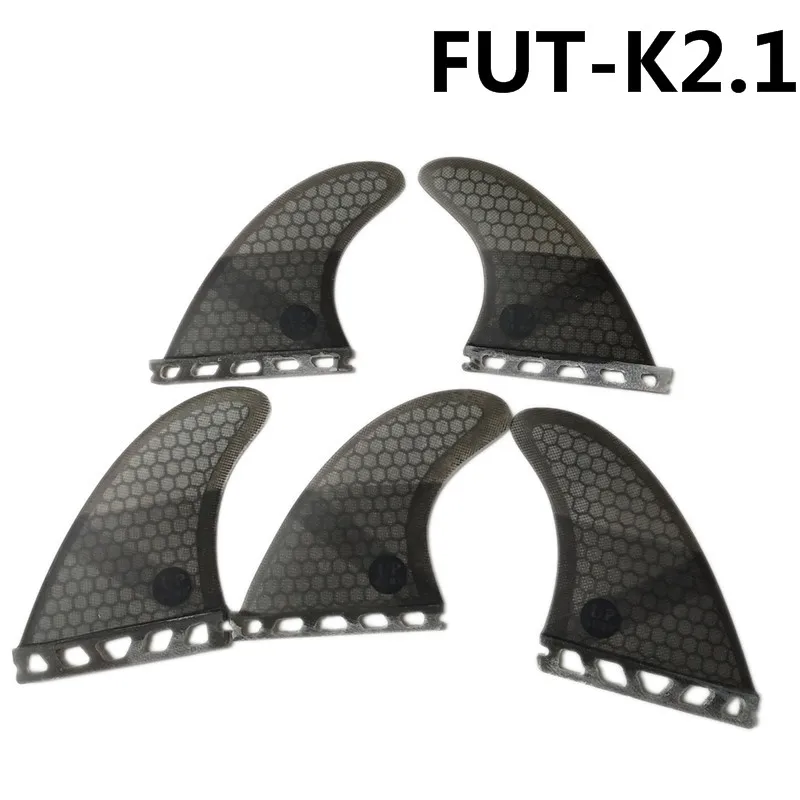 Surf Future Fin K2.1 плавники для серфинга черного цвета из стекловолокна сотовые три-четыре плавники Quilhas Подруливающее Устройство 5 плавников набор