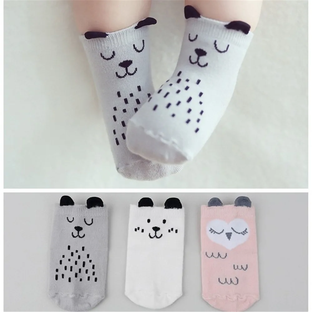

Unisex Baby Cotton Socks Newborn Baby Infant Anti Slip Floor Socks Spring Autumn Kids Boy Girl Cartoon Animal Socks 0-4Y SK39