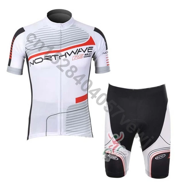 set 3 NW короткий рукав Велоспорт Джерси Горный велосипед MTB Pro team велосипедная Рубашка летняя одежда для велоспорта Майо Ropa Ciclismo C21 - Цвет: set 3