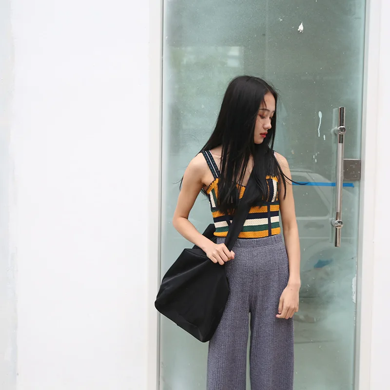 Большой размер хозяйственная сумка модная оксфордская Холщовая Сумка простая