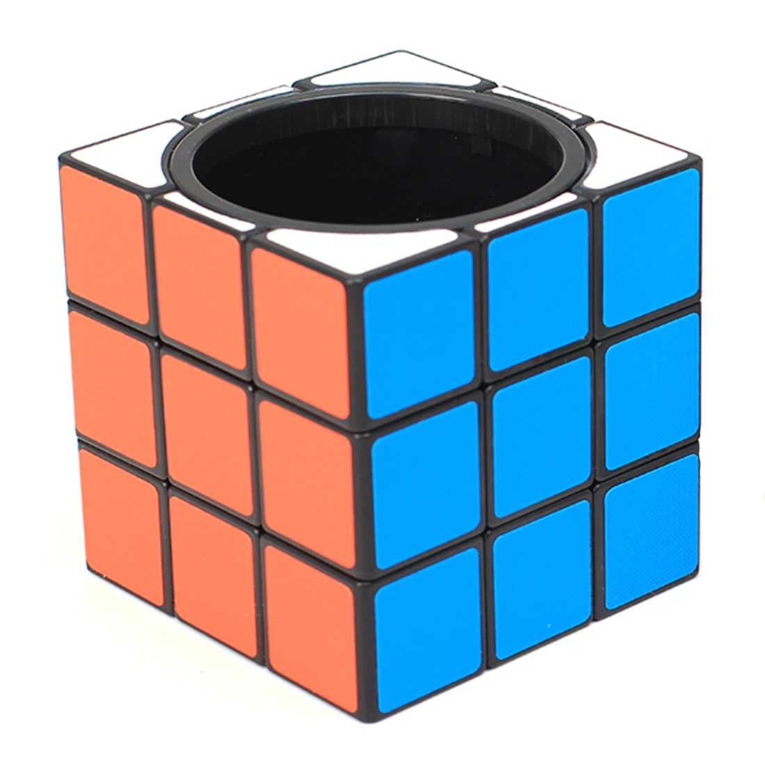 Z cube 3x3 держатель для ручки волшебный куб новинка подарок головоломка игрушка-красочный