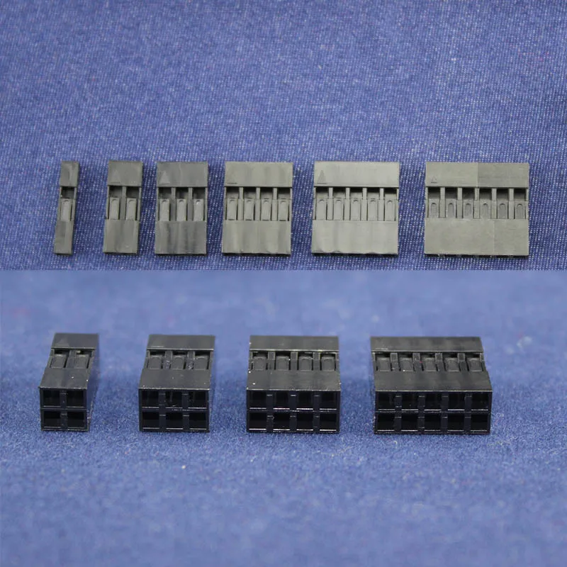 115pc Dupont sets Kit with box 1P/2P/3P/4P/5P/6P/2*2/2*3/2*4/ 2*5Pin Housing Plastic Shell Terminal Jumper Wire Connector set |