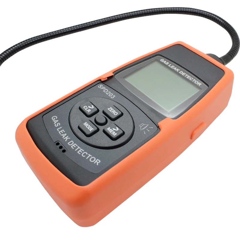 Детектор Утечки природного газа ЖК метана горючих газов анализатор утечки