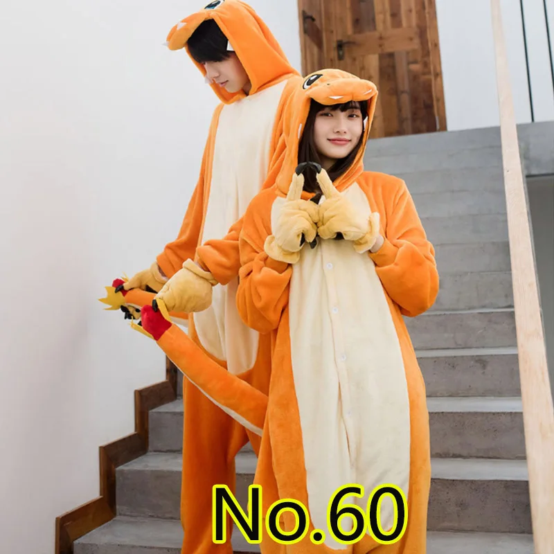 Семейная оранжевая Пижама на молнии с драконом Женская пижама одежда для сна