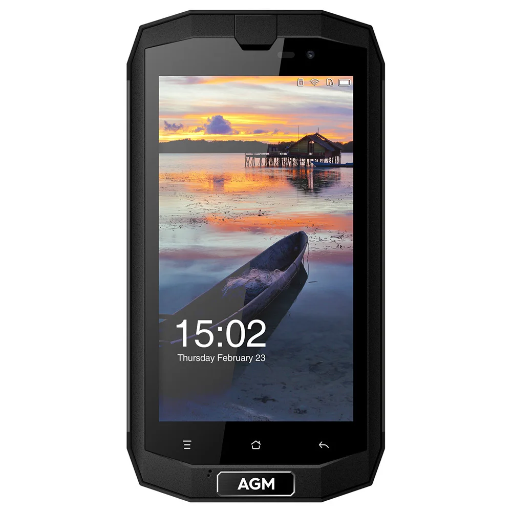 Original AGM A1Q IP68 4G Mobile Phone 4GB 64GB Android 7.0 4050mAh OTG NFC Quad Core 5.0&quot Waterproof Shockproof Smartphone | Мобильные