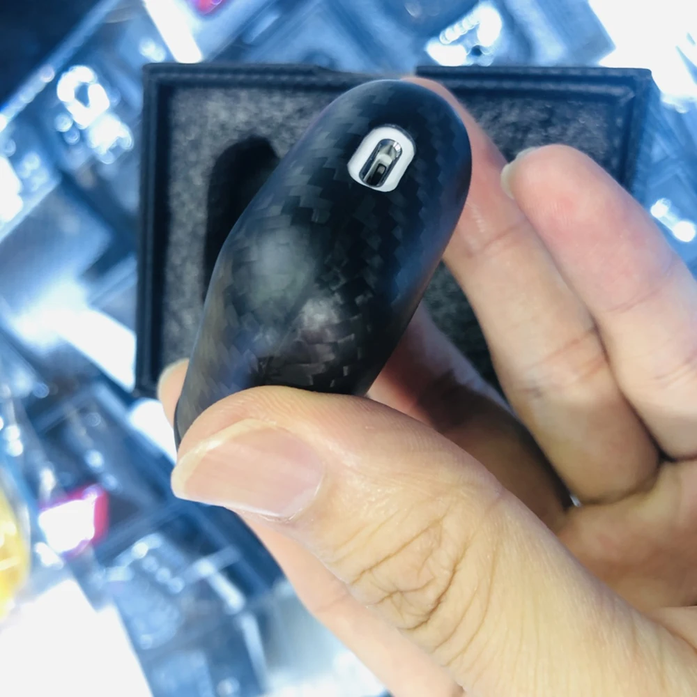 Чехол из настоящего углеродного волокна для Apple AirPods, роскошный тонкий светильник, защитный чехол для наушников из углеродного волокна, чехол для AirPods, новинка