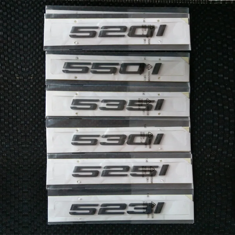

10 шт., ABS, черный цвет, для BMW E60 F10 5 series 520i 523i 525i 530i 535i 550i