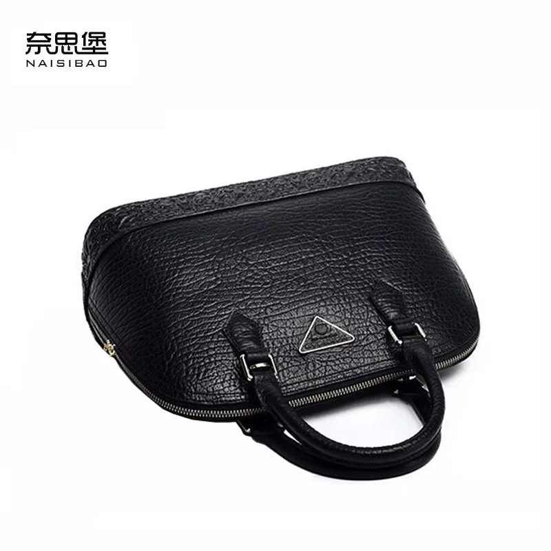 Женская кожаная сумка из кожи ПУ с ручками и плечевым ремнём|shell bag|leather hand bagsbrand women