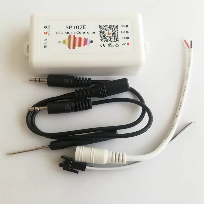 50 шт. Bluetooth-совместимый светодиодный контроллер пикселя для музыки | Лампы и