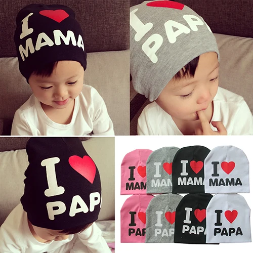 Милая детская шапка для мальчиков и девочек мягкая женская с сердечками