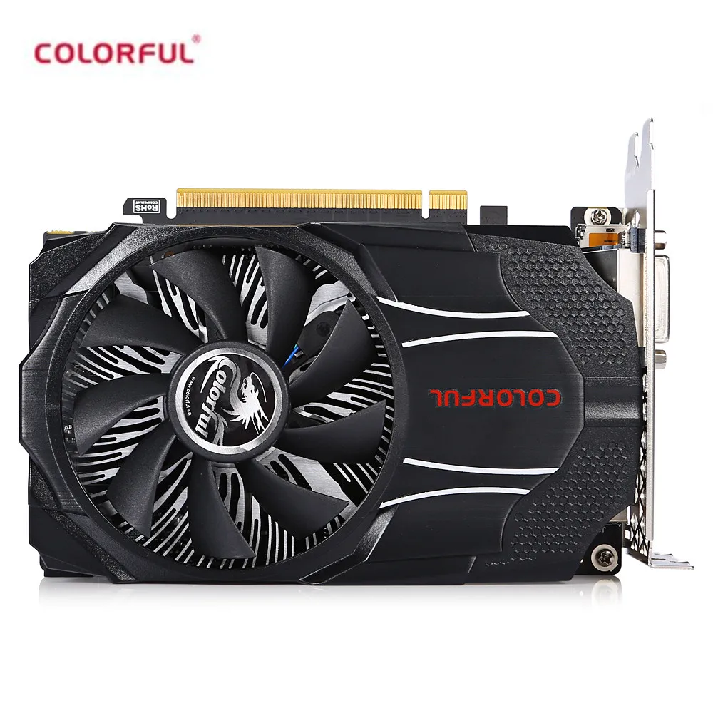 Красочные GTX1060 мини 6 OC г игровой Графика карты 8000 мГц/6 ГБ/192bit/GDDR5 видео 7680x4320 для