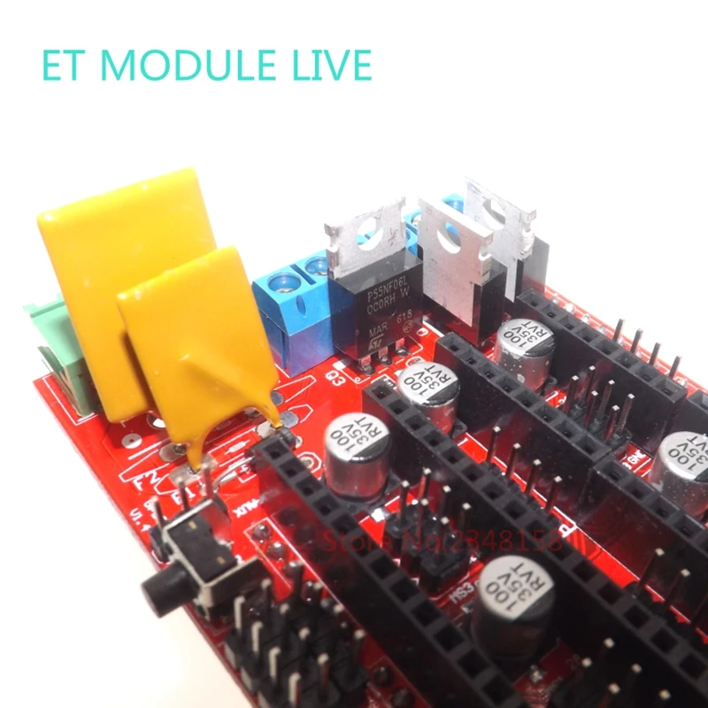 RAMPS 1 4 панель управления 3d принтером Reprap MendelPrusa для Arduino Mega Pololu A4988 DRV8825|module mp3|module