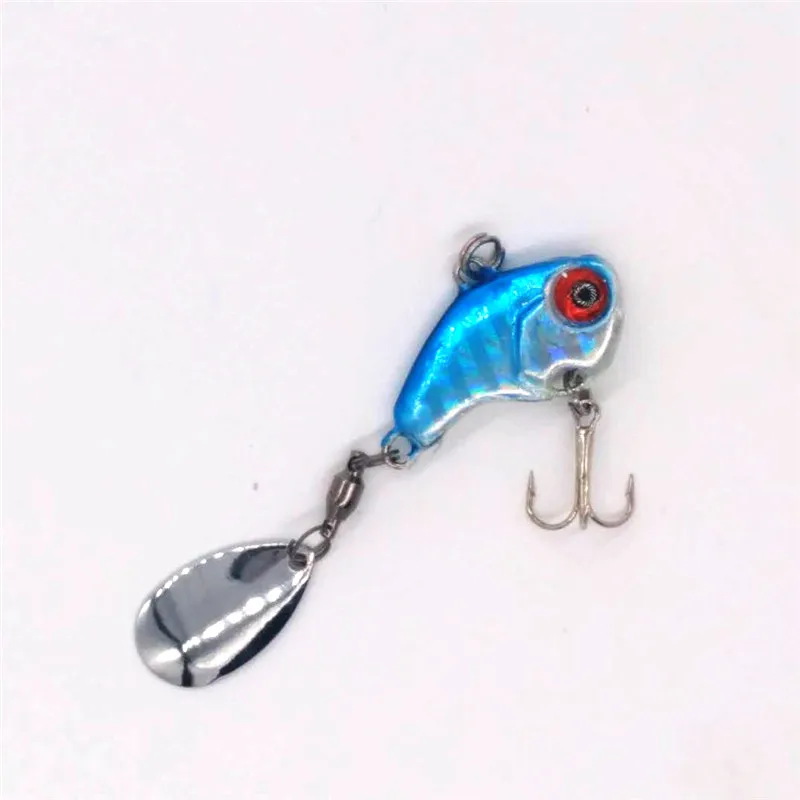 

Metal Vib Bait Fishing Lure 14g Small Spinnerbait Quality life live Artificial Bait 1 Pcs/Lot Spinner Bait