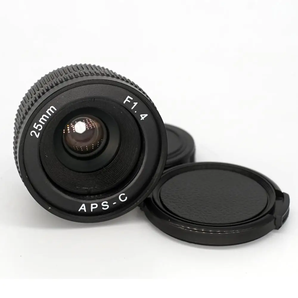 Беззеркальные линзы 25 мм F1.4 C-Mount для фотоаппарата M4/3 FX EOSM N1 P/Q NEX APS-C G1 GF1 GH1 |