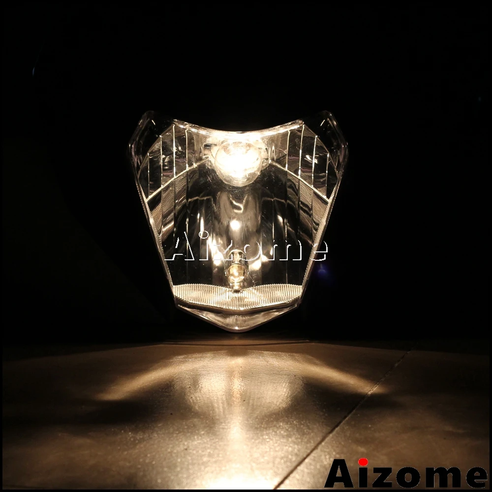 Универсальный мотоциклетный Мотокросс 35 Вт фара для внедорожника черная