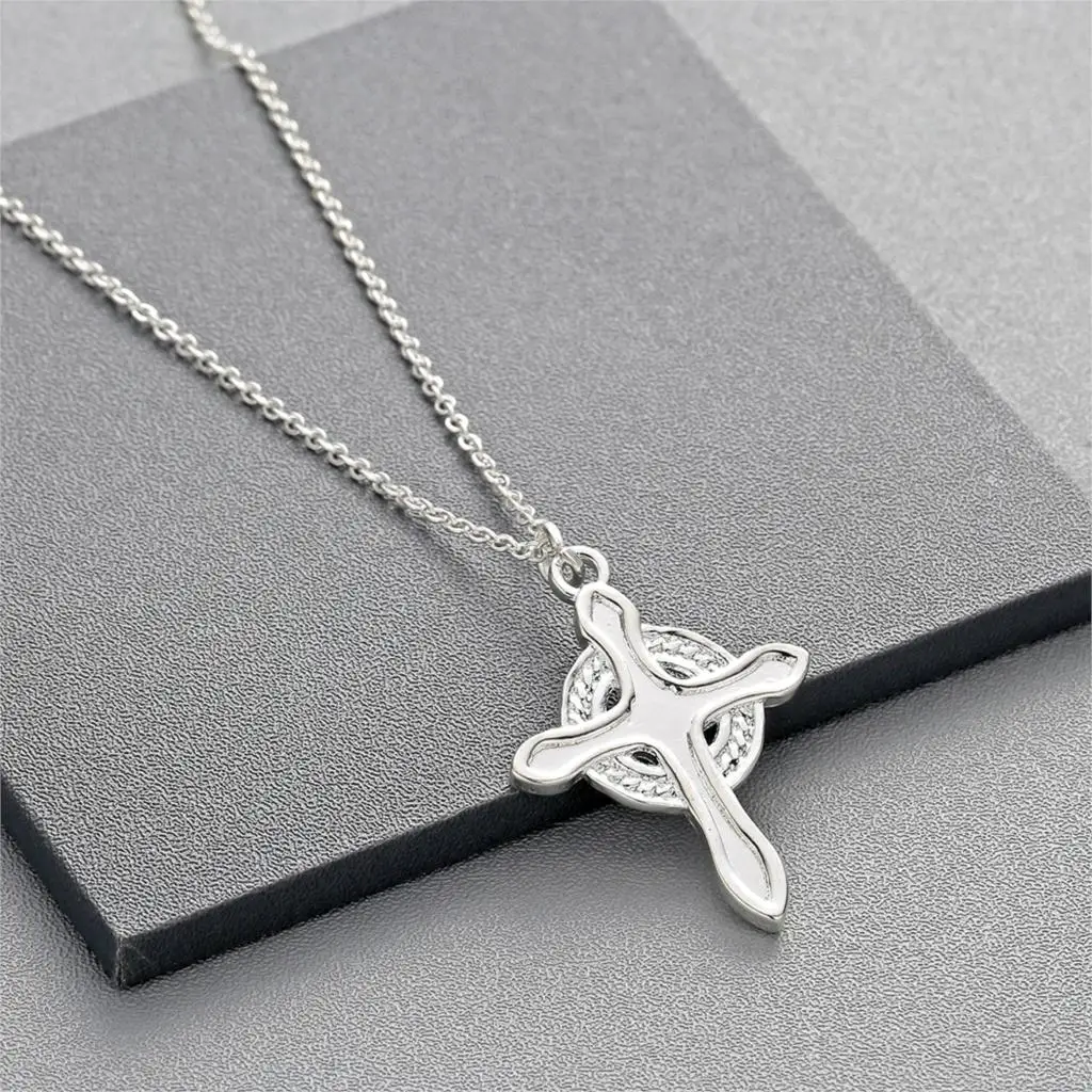 Cxwind модное ожерелье с подвеской-крестом цирконом ирландские религиозные