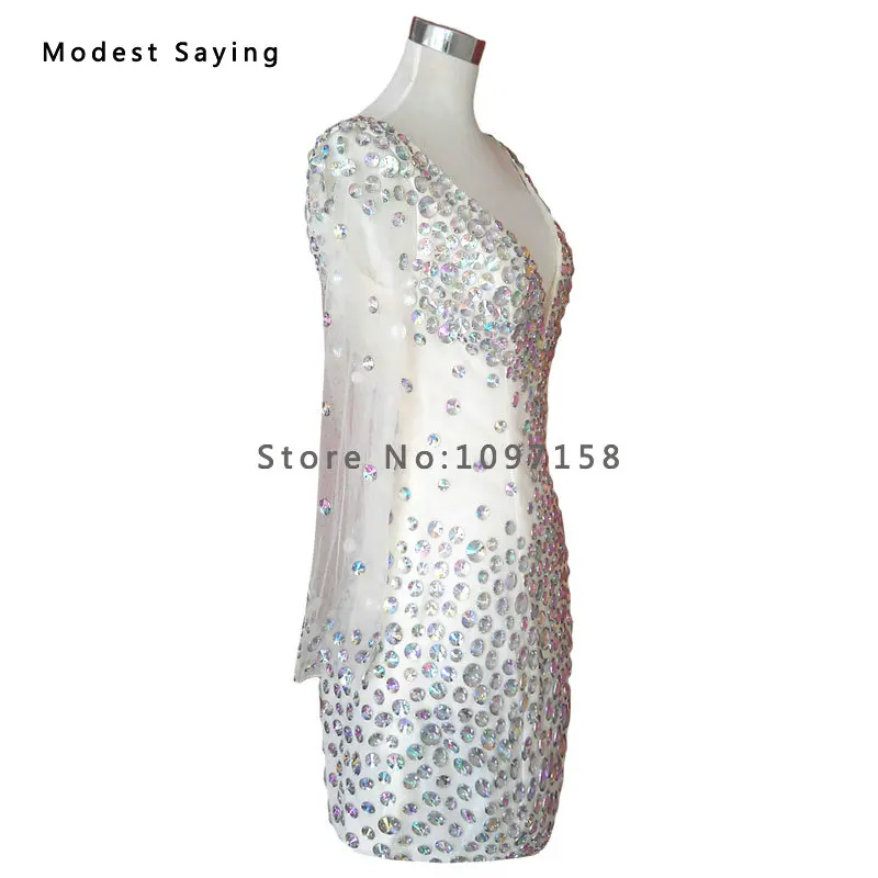 Сексуальное коктейльное платье цвета шампанского с открытой спинкой мини