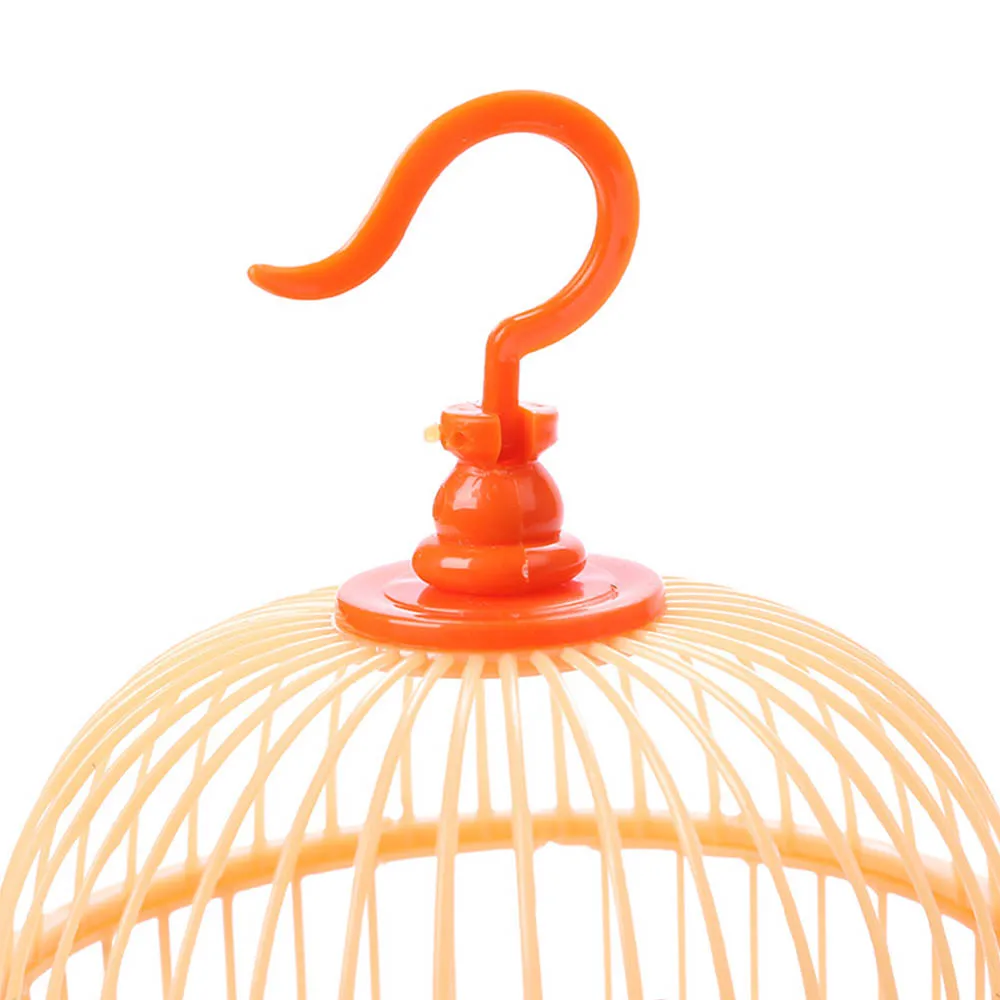 Электронная птица пение Chirping игрушка в клетке дети Голосовое управление