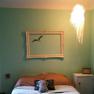 Современная Подвесная лампа с крыльями ангела романтические висячие