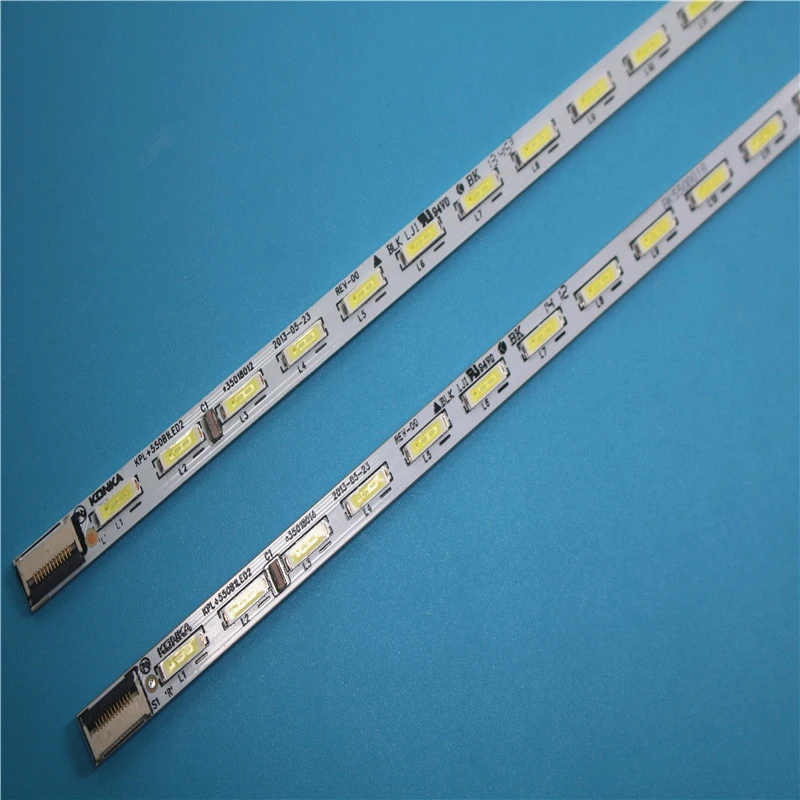 Для konka LED55M5580AF подсветка KPL + 550B1LED2 35018085 35018012 35017996 35018013 35018014 1 шт. = 56 светодиодов 613 мм 1 комплект = L + R 2 шт.