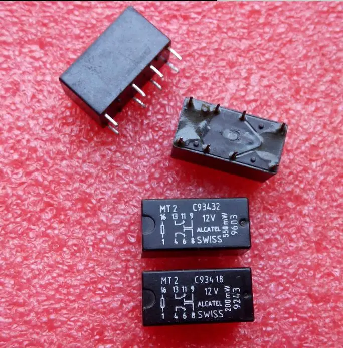 Горячая Распродажа новое реле MT2 C93432 12V MT2C93432 12vdc DIP8 20 шт./лот|Реле| |