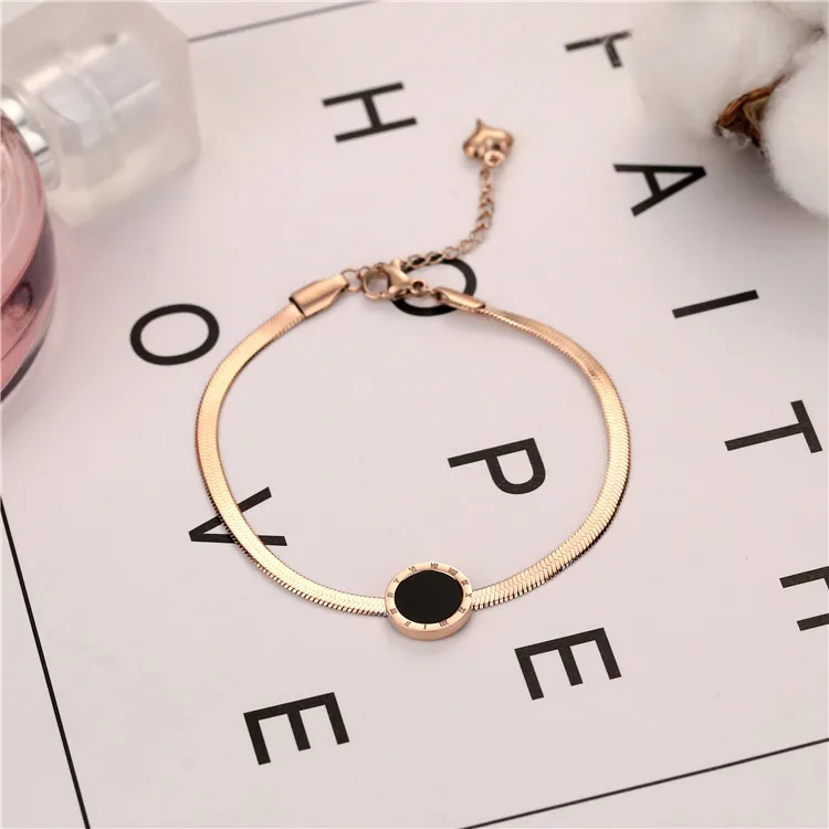 Женский браслет с цепочкой из нержавеющей стали|bracelets for|charm braceletcharm bracelets for women |