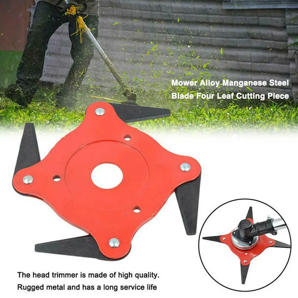 

3/4/5 Teeth Brush Cutter Blade Trimmer Metal Blades Trimmer Head Garden Grass Trimmer Head For Lawn Mower Tool @A