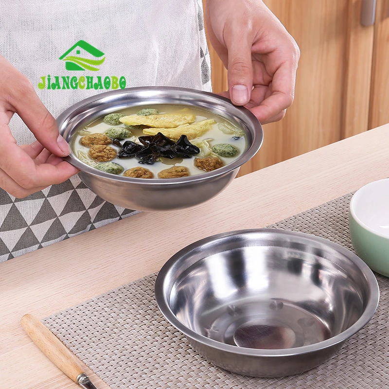 Бытовая кухонная раковина из нержавеющей стали Маленькая большая круглая миска