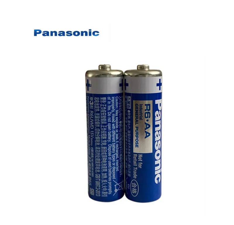 16 шт Panasonic R6 1 5 V AA батареи щелочные без ртути сухой для электрической игрушки