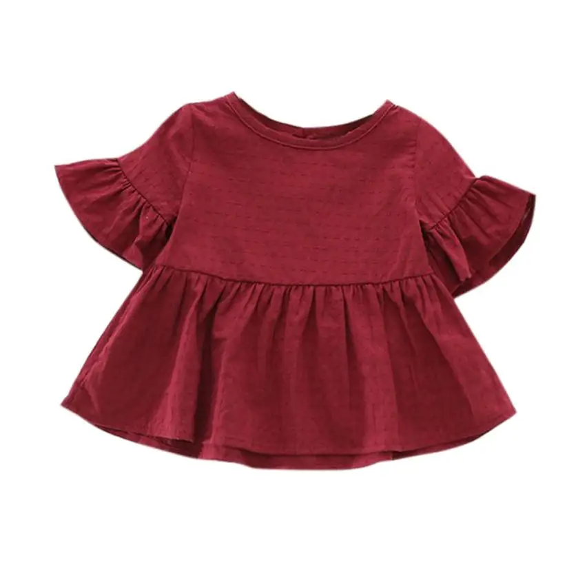 Принцессы для новорожденных маленьких девочек одноцветное с расклешенными