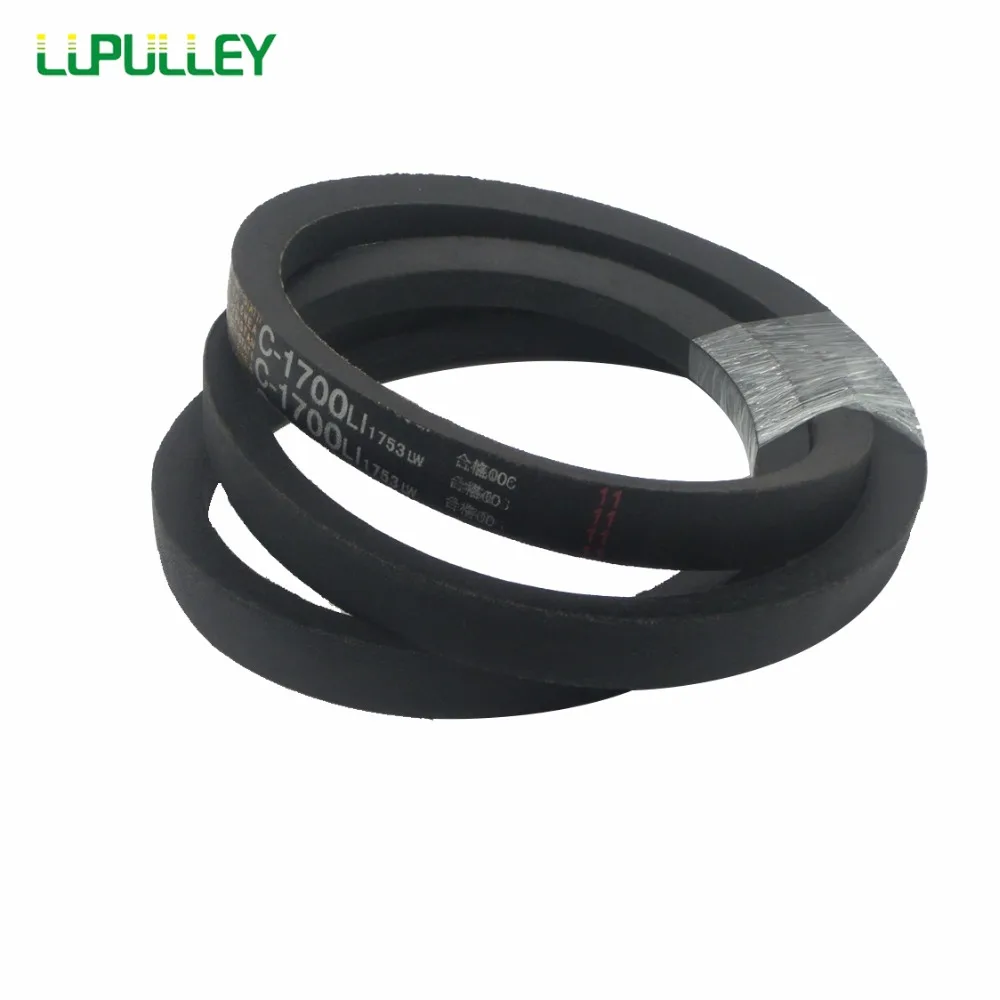 Ремень передачи LUPULLEY типа C ремень C1900/1950/2000/2050/2100/2150/2200/2250/2300/2350 черный резиновый