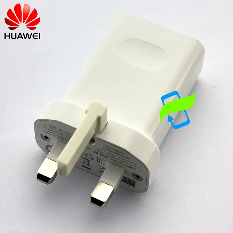 Оригинальное зарядное устройство Huawei 9 в 2 а QC 0 адаптер быстрой зарядки USB кабель