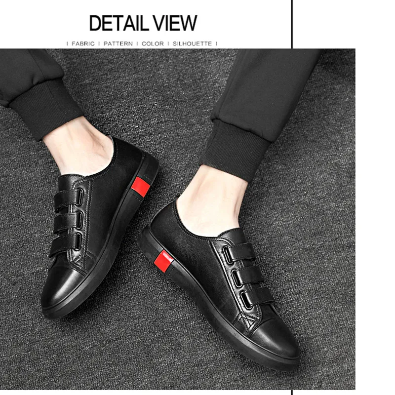 Кроссовки; Новинка; модная Высококачественная мягкая простая повседневная обувь; Мужская Удобная дышащая обувь; Ультра-светильник; Белая обувь из натуральной кожи