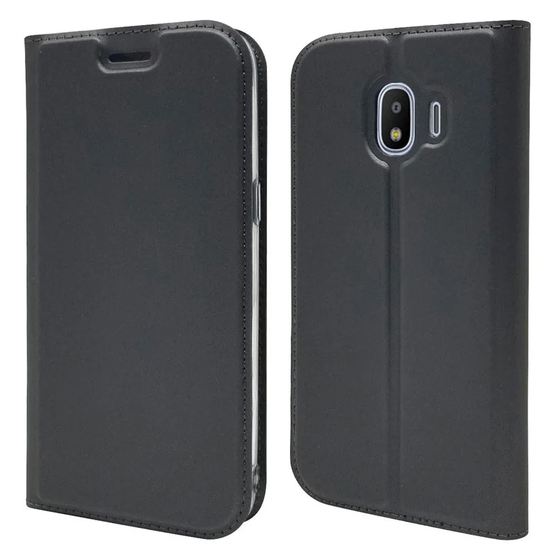 Кожаный чехол кошелек с откидной крышкой магнитным слотом для карт Samsung J3 J5 2016 EU