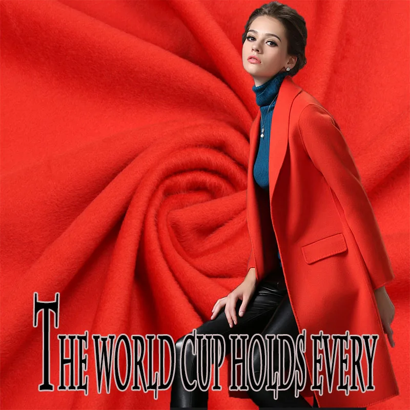 

Оранжевая кашемировая ткань для осени и зимы, специальное толстое пальто, шерстяная ткань, экспортная кашемировая ткань, оптовая продажа ка...