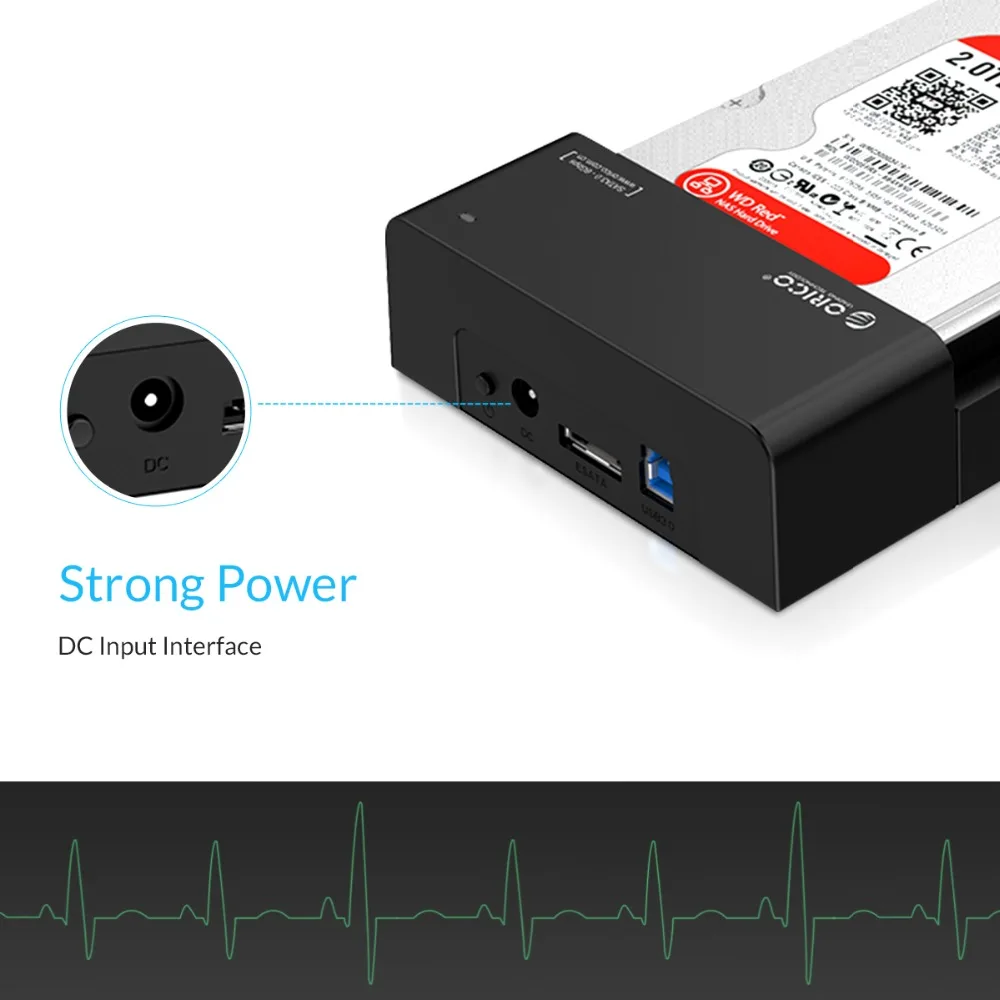 - ORICO USB 3, 0  eSATA    2, 5   3, 5 , SATA,  (6518SUS3-V2)