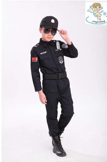 Детский костюм полицейского на Хэллоуин 100 160 см|police costumes kids|police costumecosplay uniform |