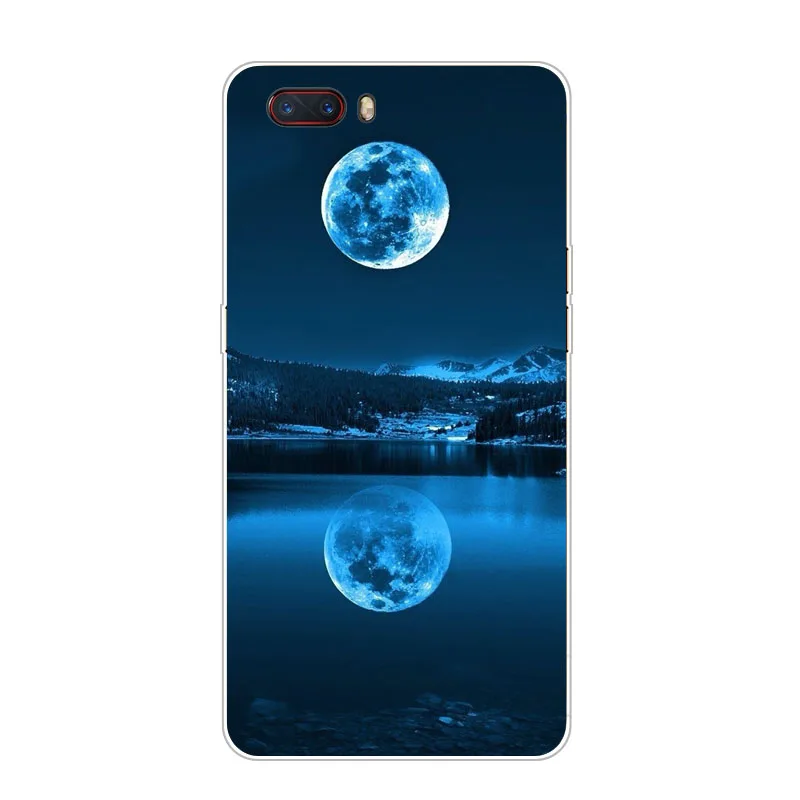 Чехол для Zte nubia m2 мягкий чехол из ТПУ с изображением пейзажа защитный телефона |