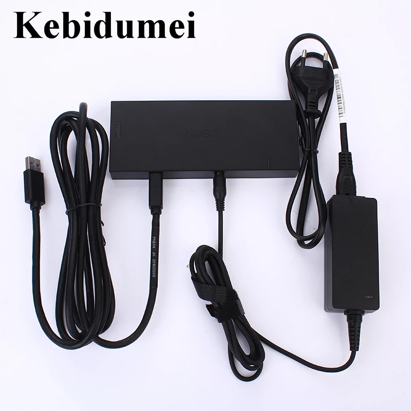Kebidumei Kinect адаптер 2 0 сенсор для Windows 10 Gameing аксессуары блок питания XBOX One SLIM/ONE