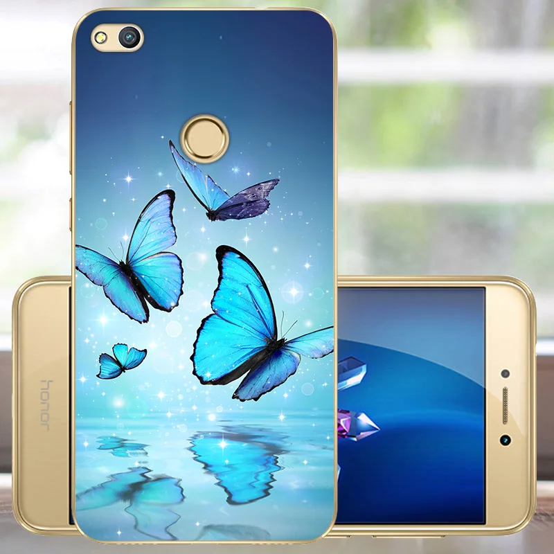 ТПУ 5 2 "Huawei Honor 8 Lite чехол мягкий Huawei силиконовый Задний защитный бампер |