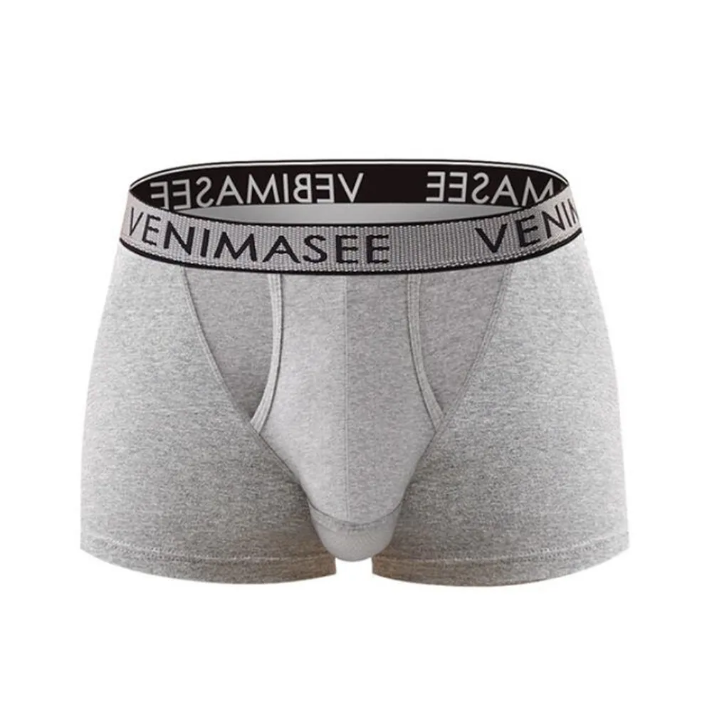 5 шт./партия мужское нижнее белье боксеры Короткие хлопковые трусики для ухода за