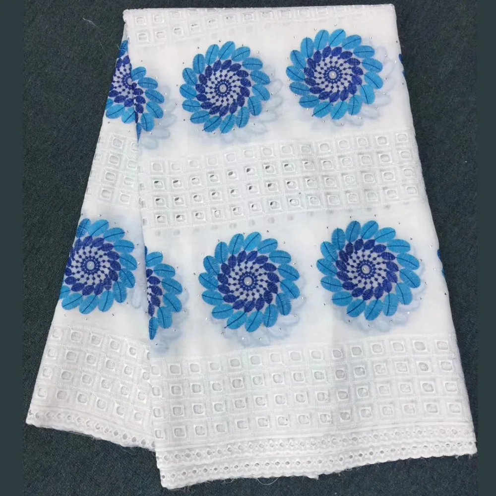 

2018 High quality embroidery cord African Guipure Cotton Swiss Cord French lace Fabric for Dress Gift 5y/lot LP11139