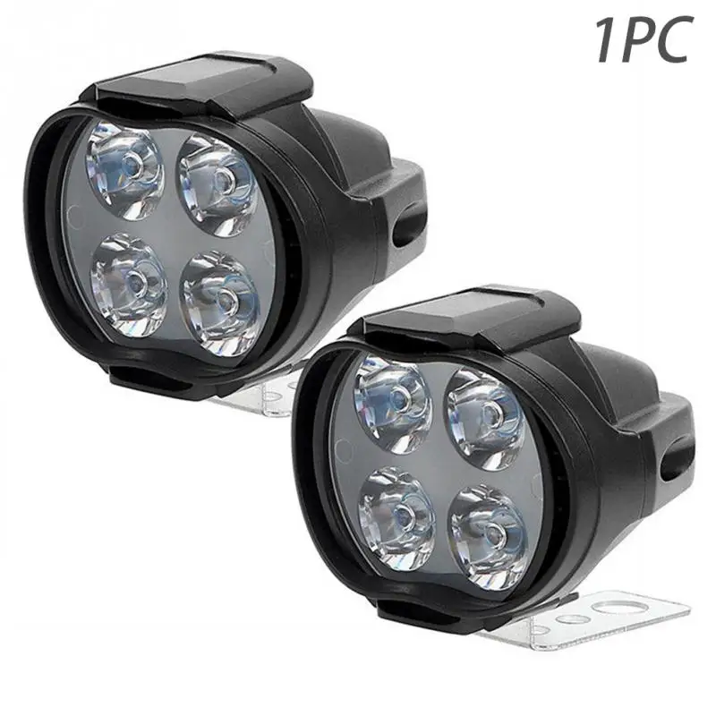 4 Led Автомобильная передняя фара пластиковая модная Передняя аксессуары светодиодный светильник для мотоцикла вспомогательный Тюнинг автомобиля универсальный