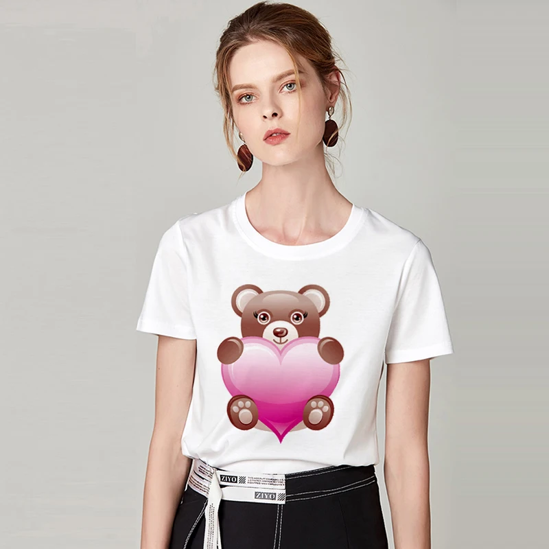 

Женская футболка с коротким рукавом и круглым вырезом, в стиле Харадзюку