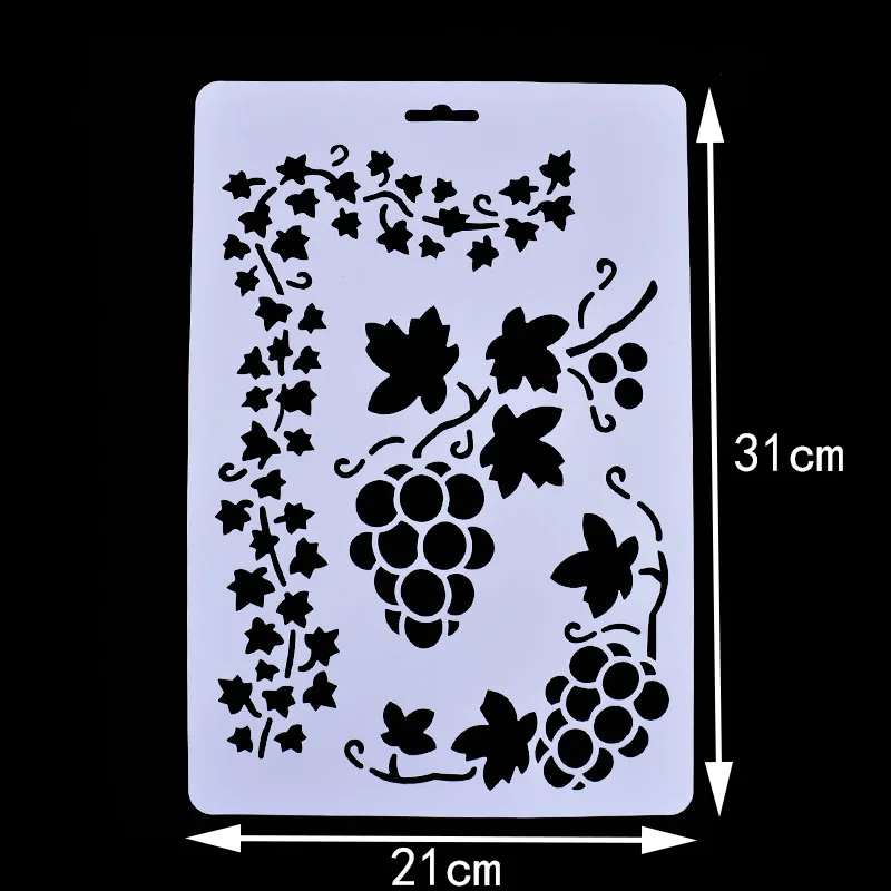 DIY трафарет для маскировки спрей шаблоны скрапбукинга печать альбома